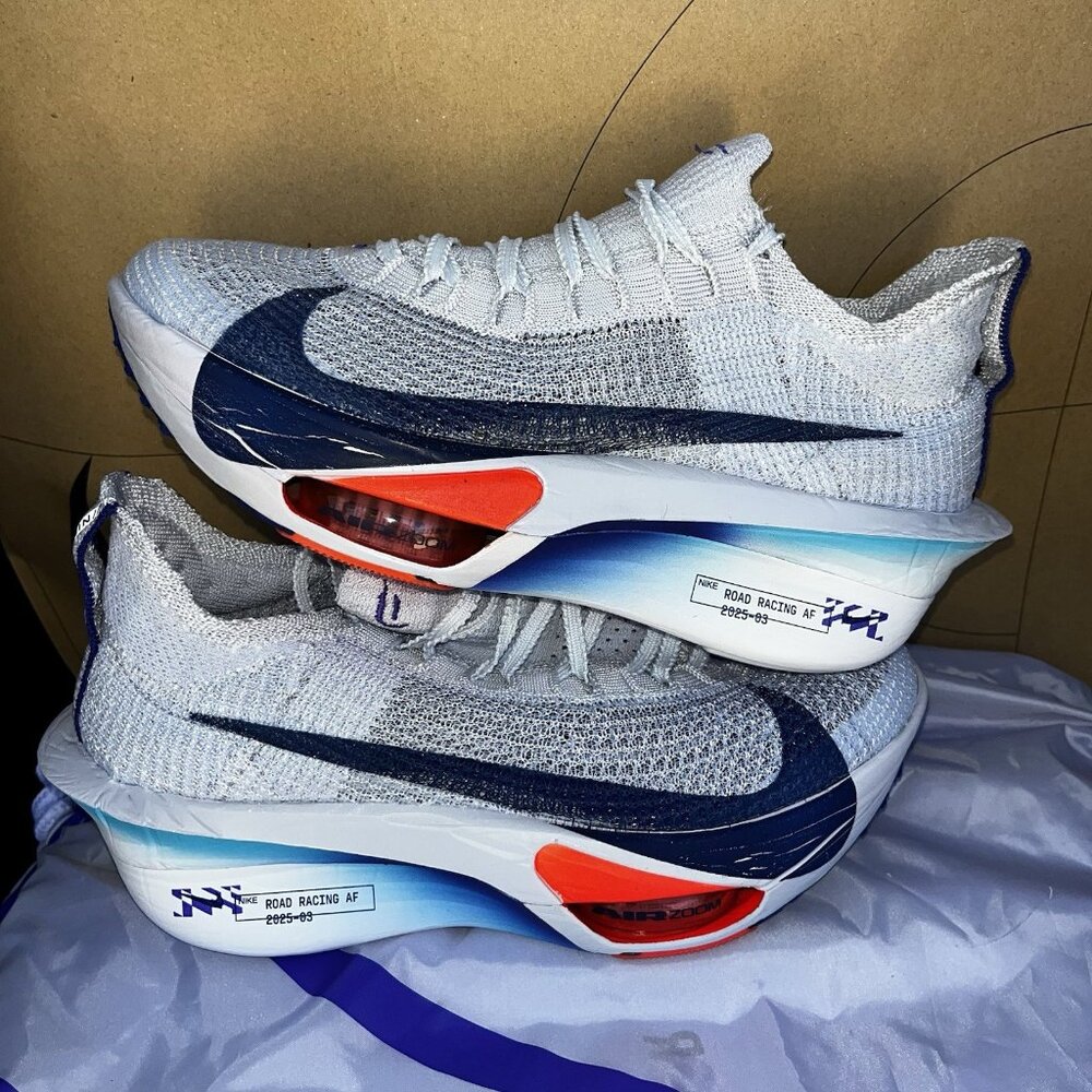 NEW Nike Air Zoom Alphafly Next% 3 Grey Blue Void  FD8315-001 Women Size 7